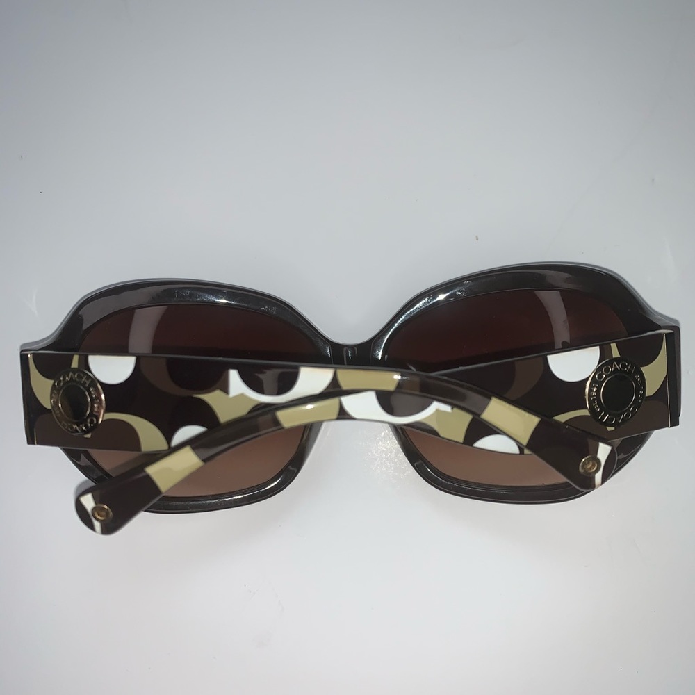 Authentic Coach Arabella Dark Brown Sunglasses